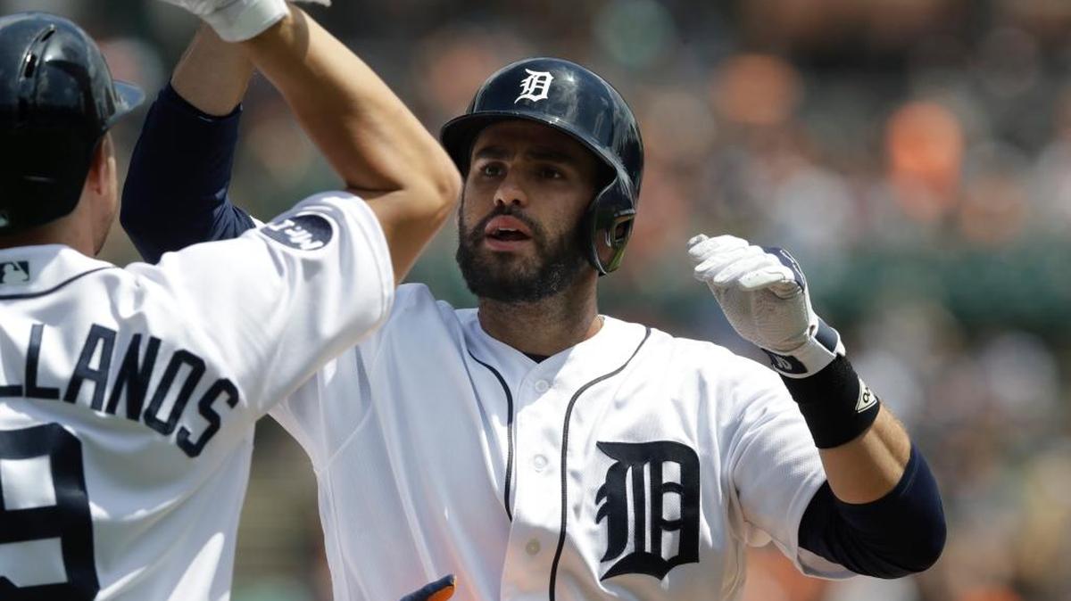 Detroit Tigers' J.D. Martinez had held Nova Southeastern University’s long-ball record.