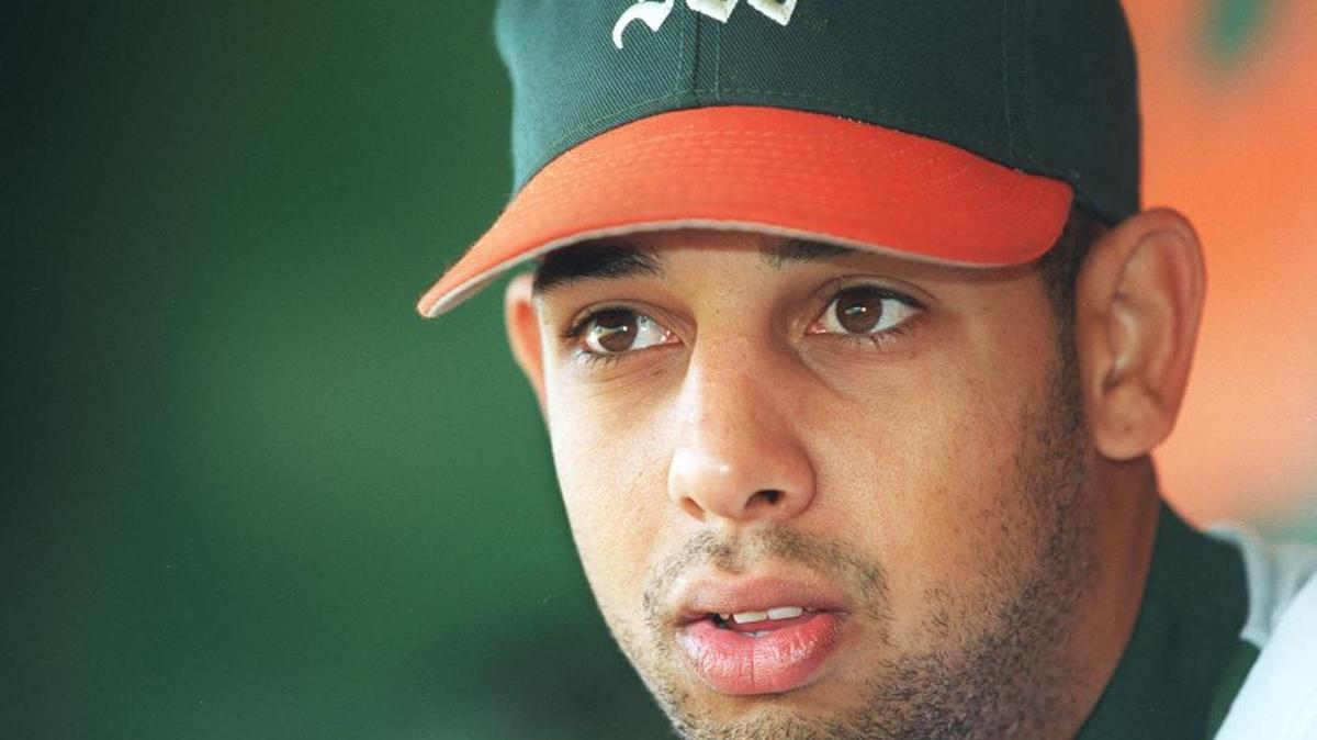 Former Miami Hurricanes shortstop Alex Cora is pictured in 1996. Cora is believed to be the next manager of the Boston Red Sox, the first former Hurricane to manager in Major League Baseball.