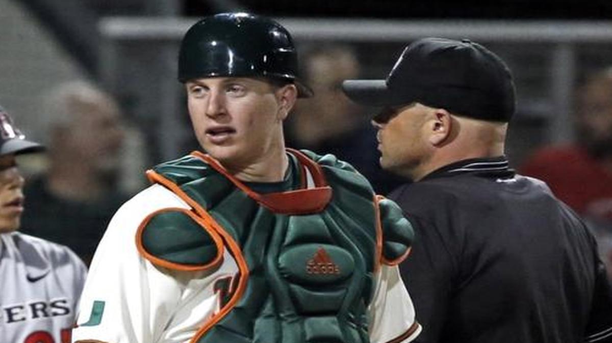 UM catcher Zack Collins, a junior and a possible late first-round draft pick this June, is a huge fan of remote-control planes, cars and trucks.