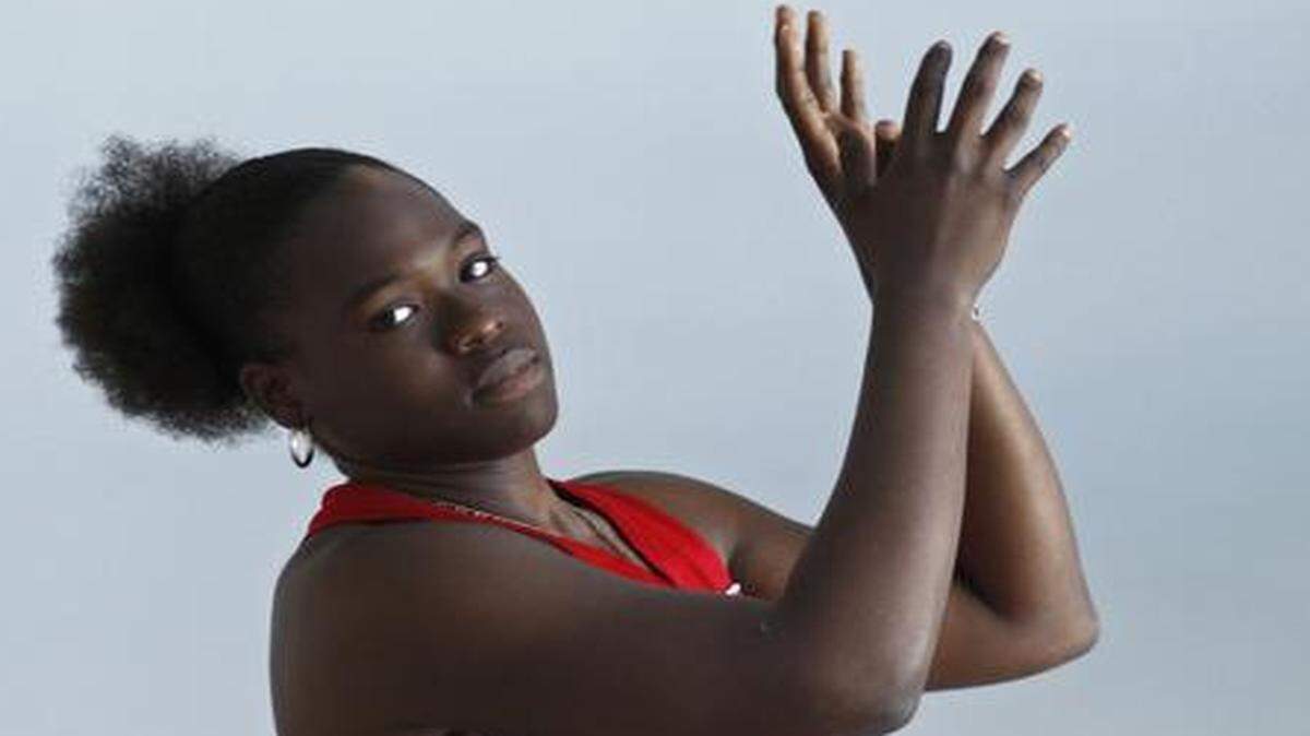 
Danielle Robinson is shown during her senior year at South Broward High School. 
