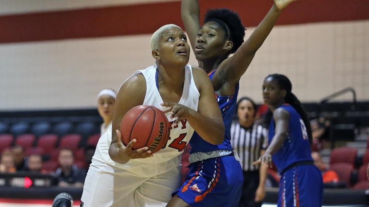 Barry senior center Kiara Palmer holds the school record for blocked shots, ranks first in rebounding and fourth in scoring.