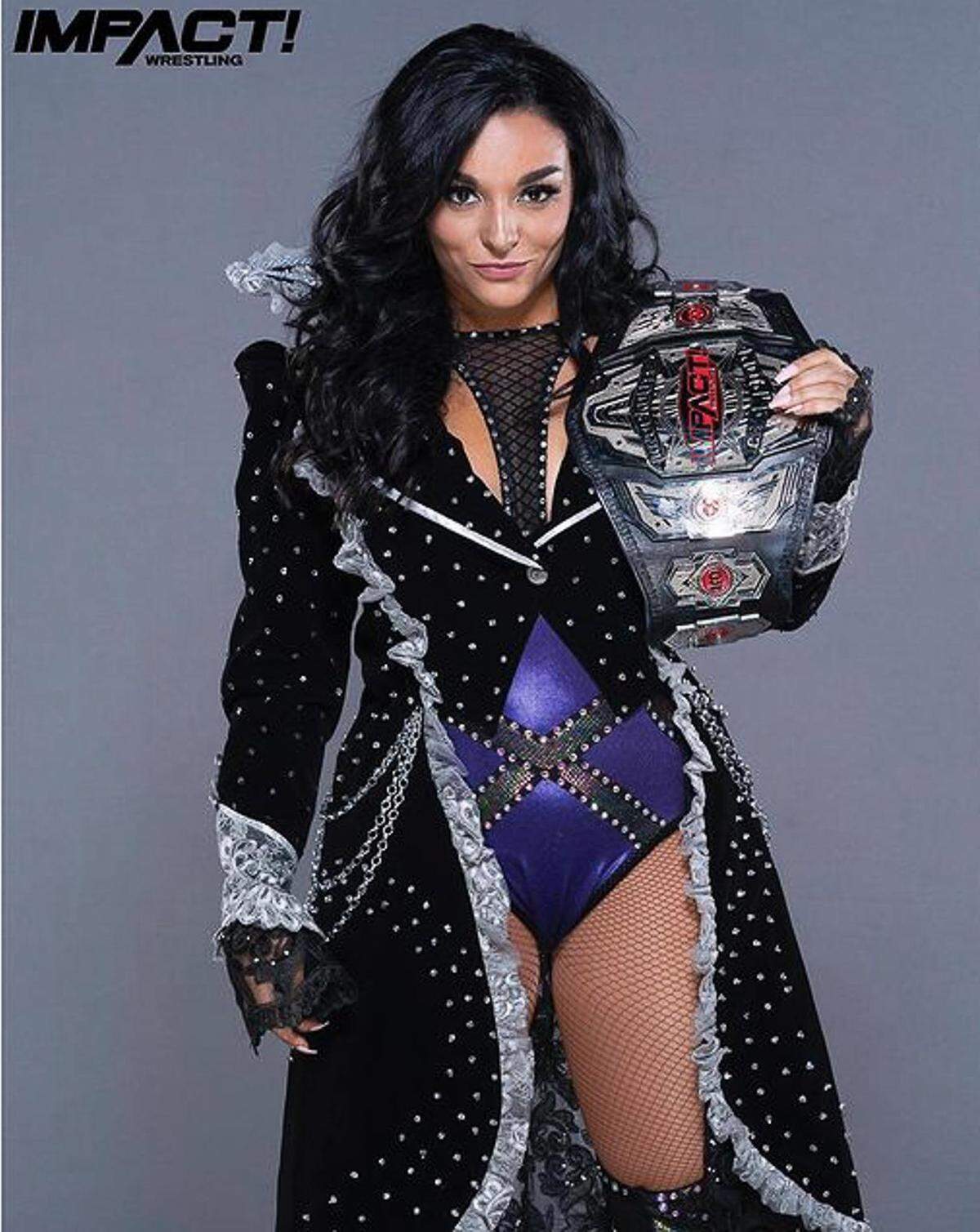 Impact Wrestling Knockouts Champion Deonna Purrazzo.