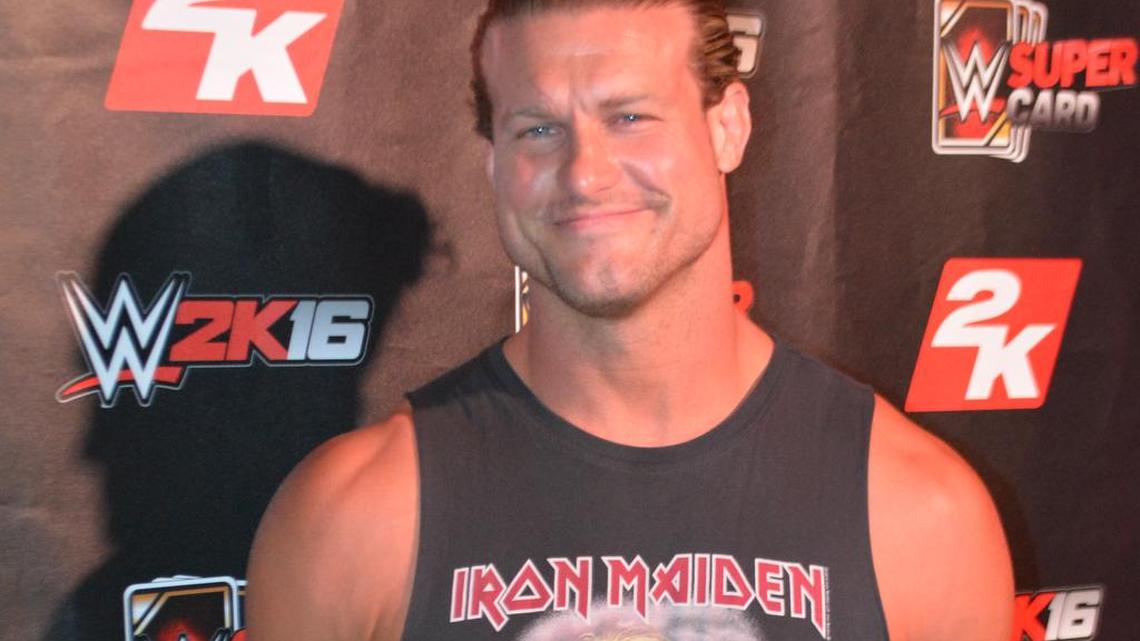 
WWE superstar Dolph Ziggler at the ‘WWE 2K16’ event during SummerSlam Weekend in New York. He will be part of WWE’s Florida Tour, which visits Miami on Tuesday, Sept. 1 at the AmericanAirlines Arena.

