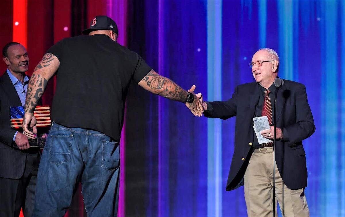 HOLLYWOOD, FL - NOVEMBER 17: The Fox Nation Patriot Awards 2022 at the Seminole Hard Rock Hotel & Casino on November 17, 2022 in Hollywood, Florida. (Photo by Frank Micelotta/PictureGroup for FNM)