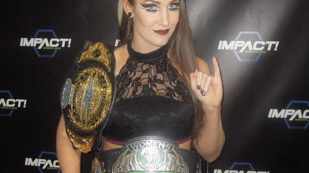 Pinky Up: Global Force Wrestling/Impact Wrestling Unified Knockouts Champ Sienna will be in Orlando in August for GFW Impact Wrestling TV tapings for Pop TV at Universal Studios Florida.