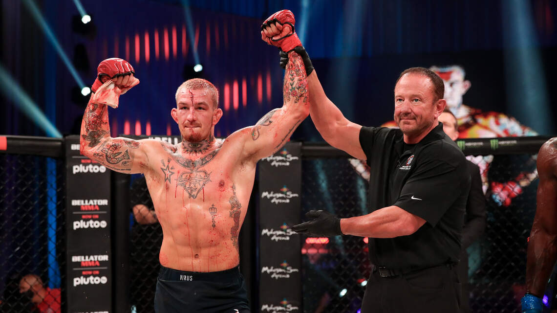 Champ Johnny Eblen and Austin Vanderford train at ATT. Vanderford fights at Bellator 284