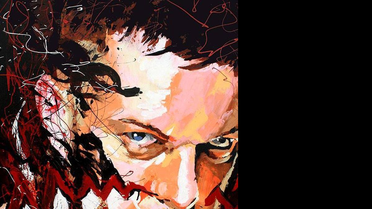 
Artist Rob Schamberger captures new NXT champ Finn Balor on another canvas. WWE’s NXT with champ Finn Balor will be in Fort Pierce, Miami and West Palm Beach in July. Tickets are on sale.
