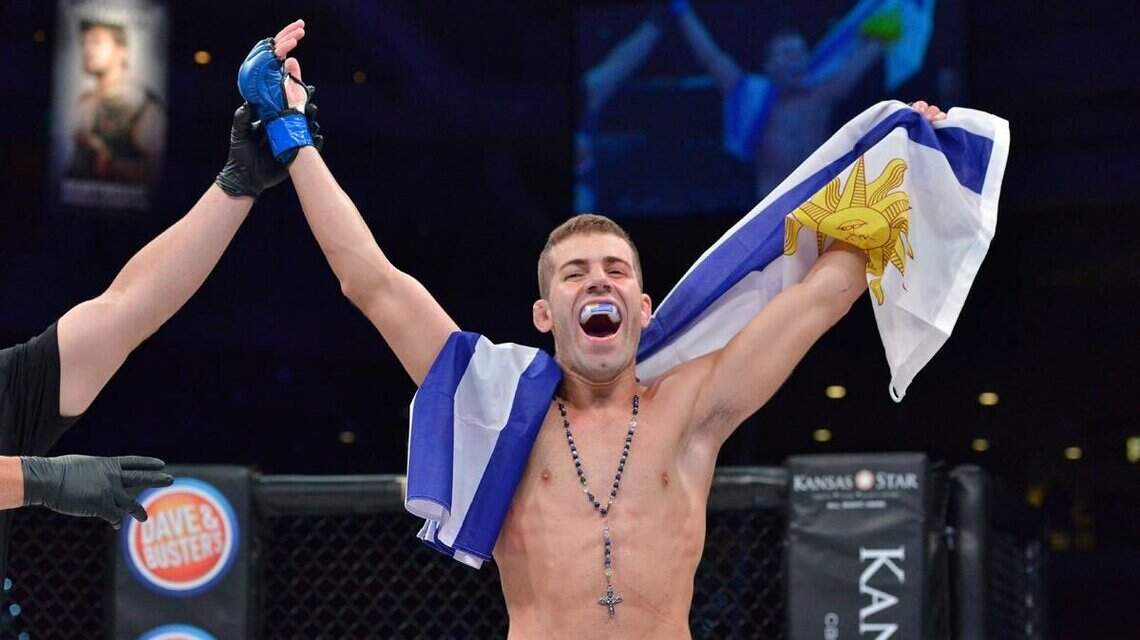 Miami’s Gaston Reyno, a Bellator MMA fighter and UFC on ESPN broadcaster, makes his BKFC debut
