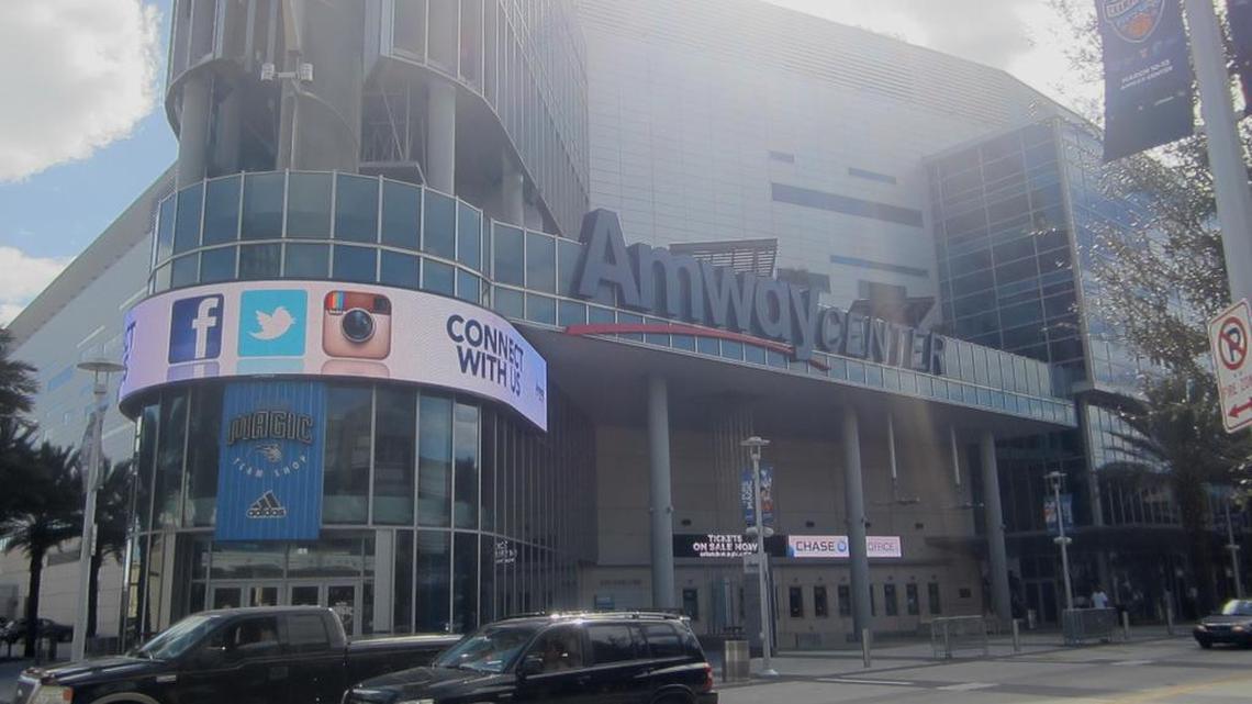 The Amway Center off Highway I-4 in Downtown Orlando will be the official site of the WWE Hall of Fame (March 31), NXT TakeOver: Orlando (April 1), Raw (April 3) and SmackDown Live (April 4).