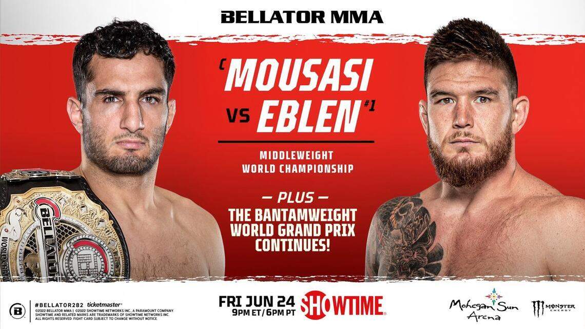 ATT features 6 fighters (including Johnny Eblen, Cody Law, Danny Sabatello) at Bellator 282