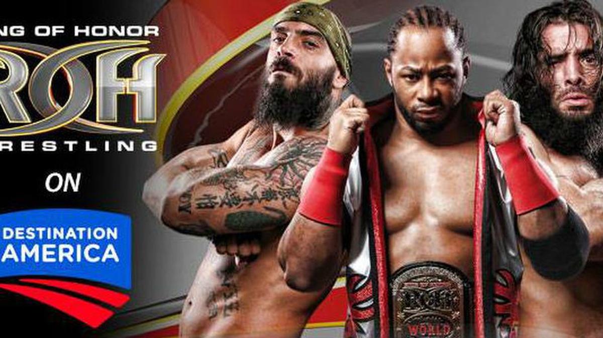 
Jay Lethal is the Ring of Honor World champ as well as the TV title holder. Ring of Honor is 11 p.m. EST Wednesdays on Destination America.
