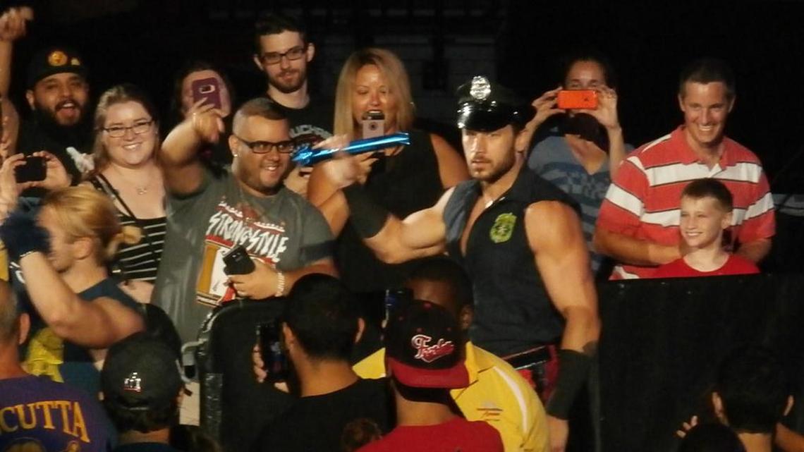 WWE Superstars Fandango and Tyler Breeze (Breezango) make their entrance during a WWE SmackDown Live house show in August at the AmericanAirlines Arena in Miami. WWE WrestleMania 34 Travel Packages are going on sale on Monday, Oct. 30.