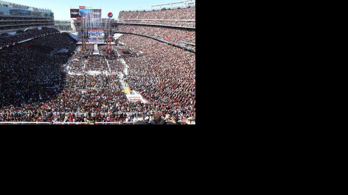 
RECORD SETTING: WWE WrestleMania 31 on Sunday, March 29 became the highest grossing live event in its history and broke the attendance record for Levi’s Stadium, home of the NFL’s San Francisco 49ers in Santa Clara, Calif.
