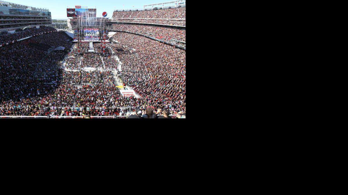 
RECORD SETTING: WWE WrestleMania 31 on Sunday, March 29 became the highest grossing live event in its history and broke the attendance record for Levi’s Stadium, home of the NFL’s San Francisco 49ers in Santa Clara, Calif.

