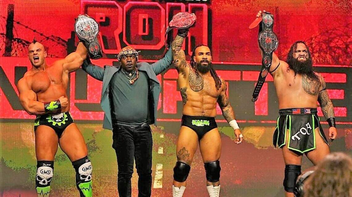 Kaun, a ROH six-man tag champ, is enjoying life in the other Khan’s pro wrestling world