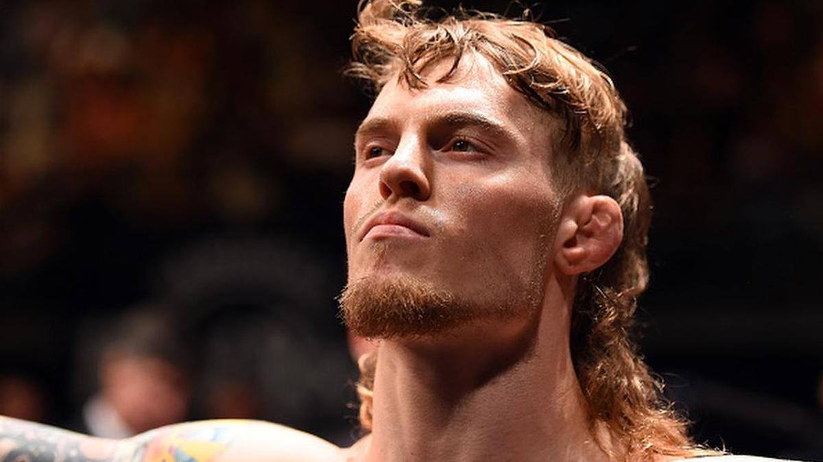 Steve Montgomery prepares to enter the Octagon before facing Tony Sims in their welterweight bout during UFC Fight Night at the Hard Rock Live on June 27 near Hollywood in South Florida. Montgomery, who trains at American Top Team in (South Florida) Coconut Creek, will compete at UFC 193 on Nov. 14 from Etihad Stadium in Melbourne, Australia.