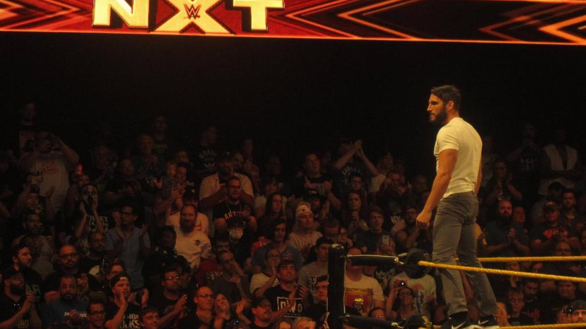 WWE NXT Superstar Johnny Gargano (Johnny Wrestling) at Full Sail Live at Full Sail University in Winter Park, near Orlando. NXT will be in West Palm Beach on Saturday, Oct. 14 at the Palm Beach County Convention Center.