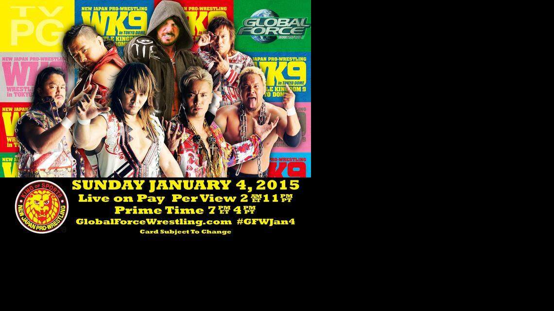 
Wrestle Kingdom 9, featuring New Japan Pro Wrestling and the debuting Global Force Wrestling, is a stacked card filled with some of the best pro wrestlers from around the world.
