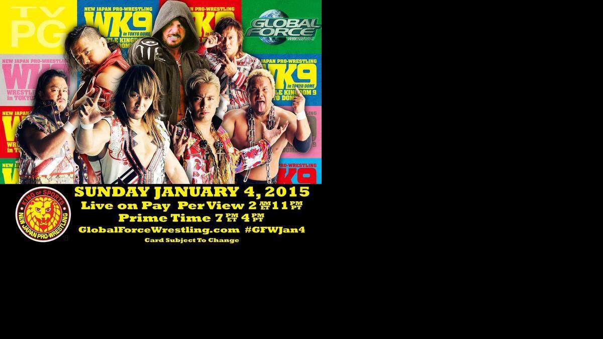 
Wrestle Kingdom 9, featuring New Japan Pro Wrestling and the debuting Global Force Wrestling, is a stacked card filled with some of the best pro wrestlers from around the world.
