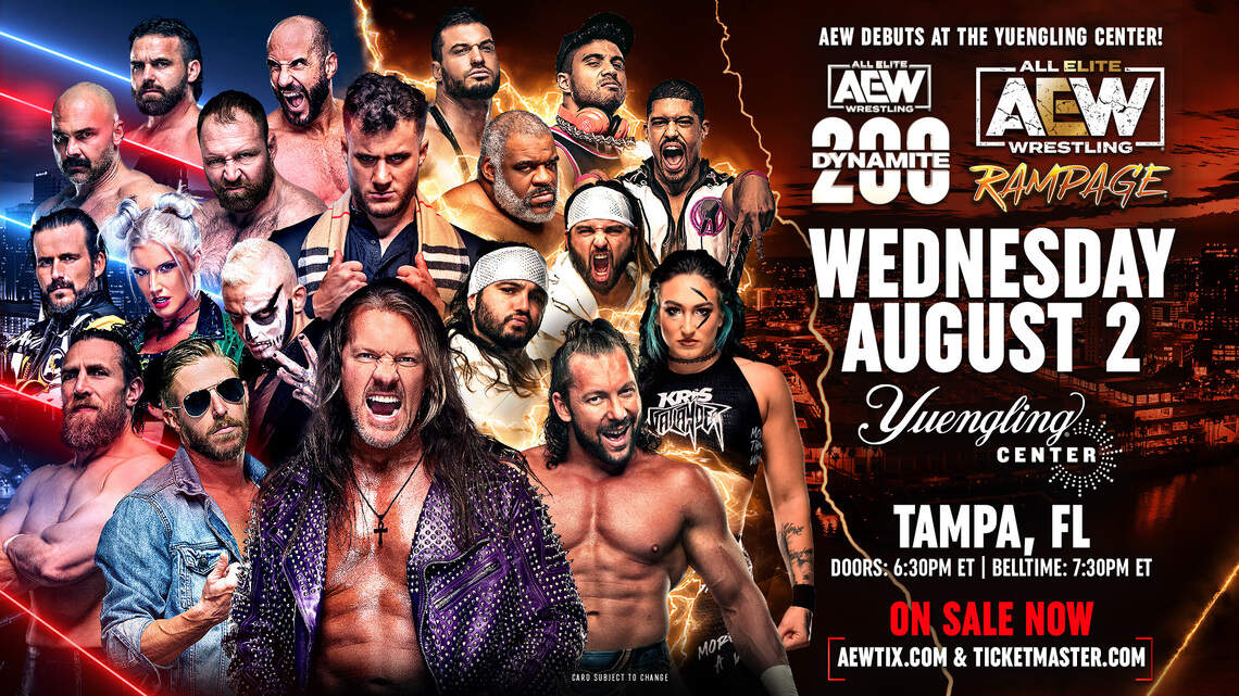 Willow Nightingale making history. AEW is, too, with its 200th Dynamite in its Tampa debut