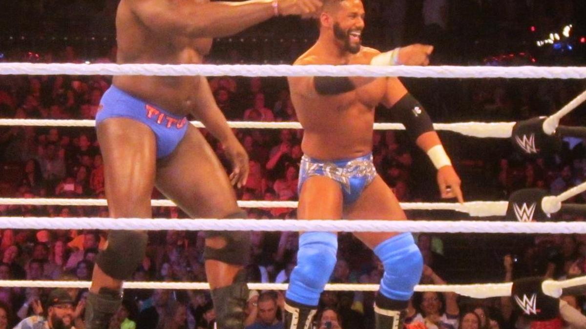 
Millions of Dollars: WWE’s The Prime Time Players (Titus O’Neil and Darren Young) know something about money. WWE, with its roster which includes the Prime Time Players, has joined forces with the Texas Lottery via WrestleMania 32 in Dallas.
