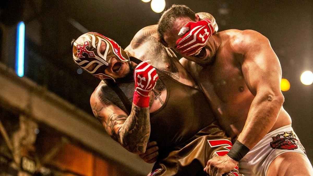 Rey Mysterio Jr. vs. Chavo Guerrero Jr. on “Lucha Underground” -- El Rey Network’s exhilarating, lucha libre wrestling series from Emmy Award-winning producer Mark Burnett, MGM, Robert Rodriguez and FactoryMade Ventures -- which is delivering an all-new, 40-episode, third season, which continues 8 p.m. ET/PT Wednesday, Nov. 2.