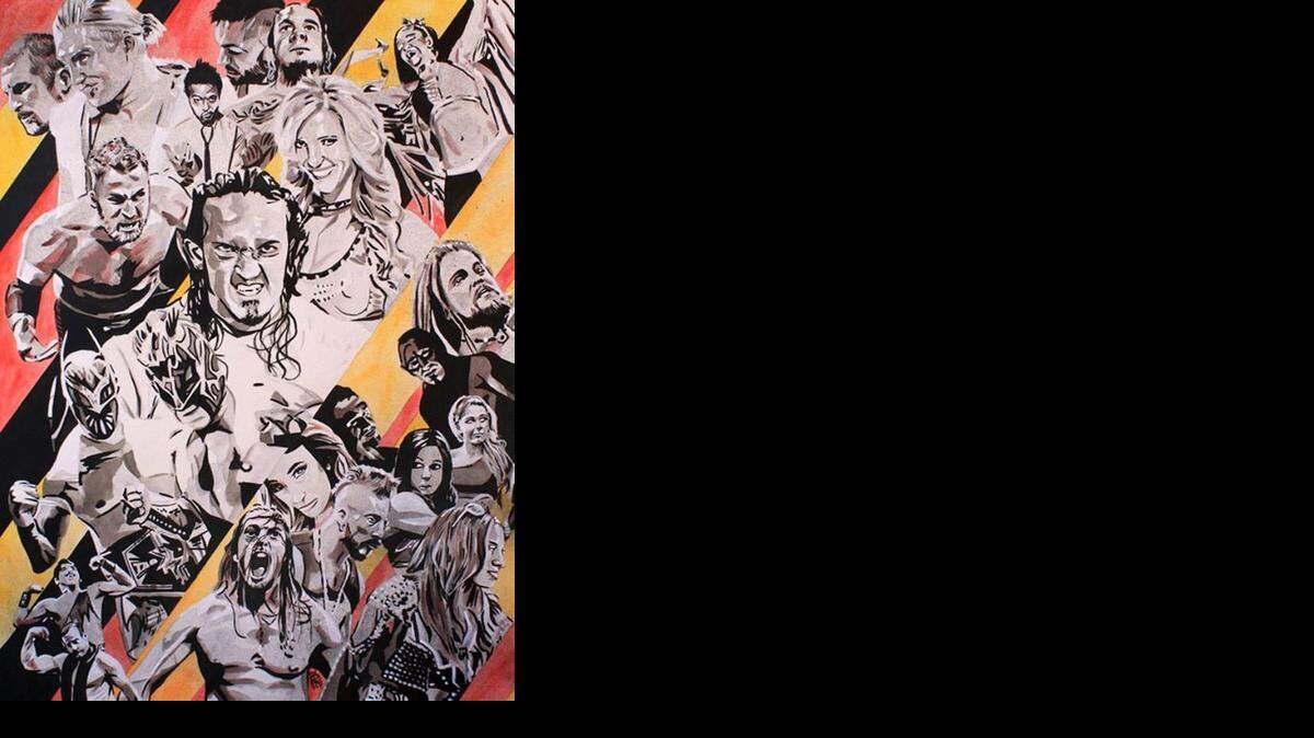 
Talented artist Rob Schamberger puts his own beginning, middle and finishing touches on the superstars and divas of WWE NXT.
