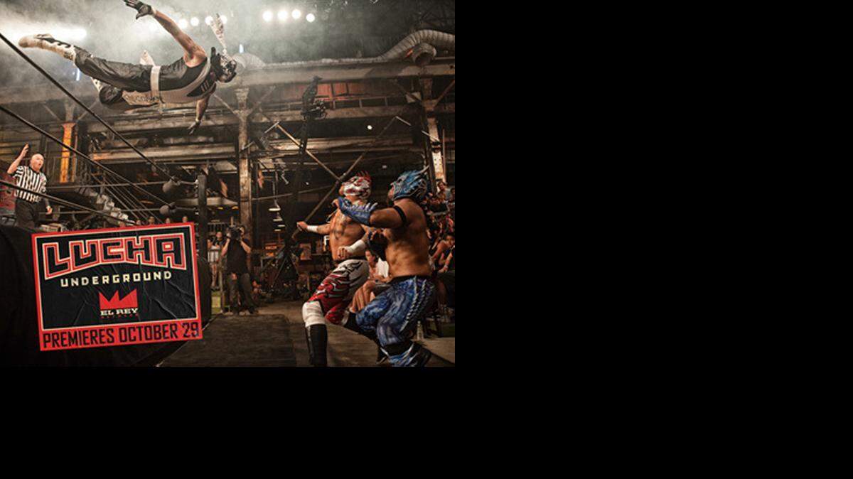 
“Lucha Underground” premieres Wednesday, Oct. 29 on El Rey Network. Emmy Award-winning producer Mark Burnett’s One Three Media is involved in the weekly pro wrestling program.
