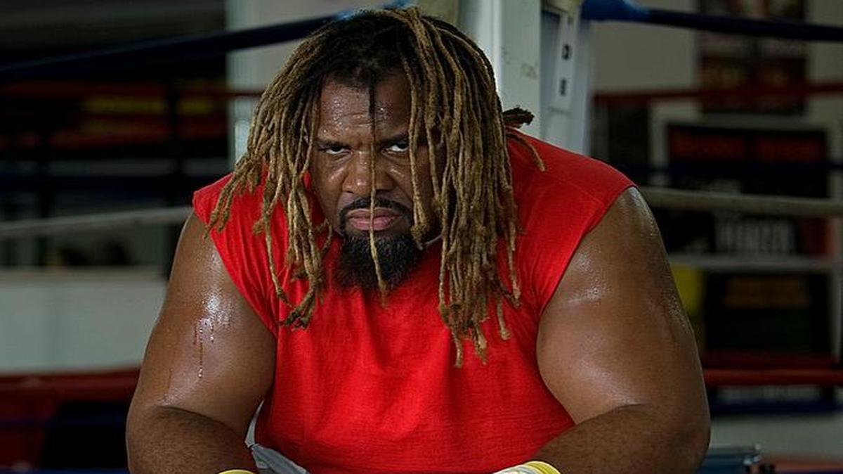 
Pembroke Pines’ Shannon Briggs, pictured in 2009, says he wants to follow the path of George Foreman by regaining the heavyweight championship over the age of 40. 
