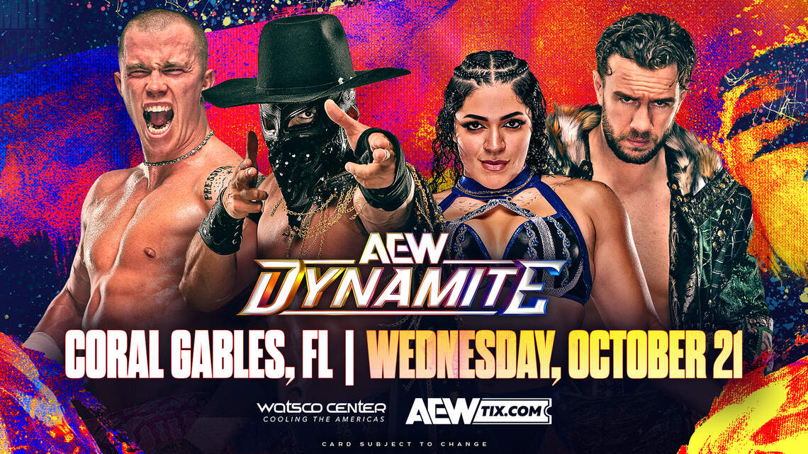 Double champ Bandido brings his titles, talents to Miami for TV show “AEW Dynamite”