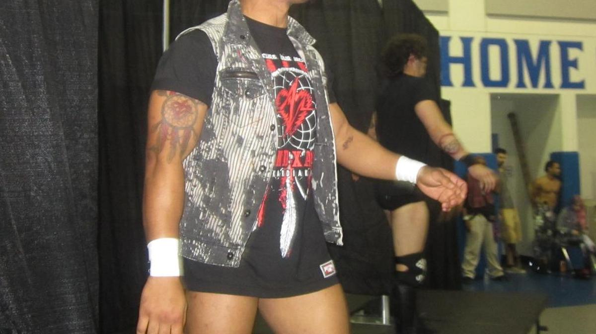 Impact Wrestling’s Dezmond Xavier at a Ronin Pro Wrestling show at the Broward College South Gym in Pembroke Pines.