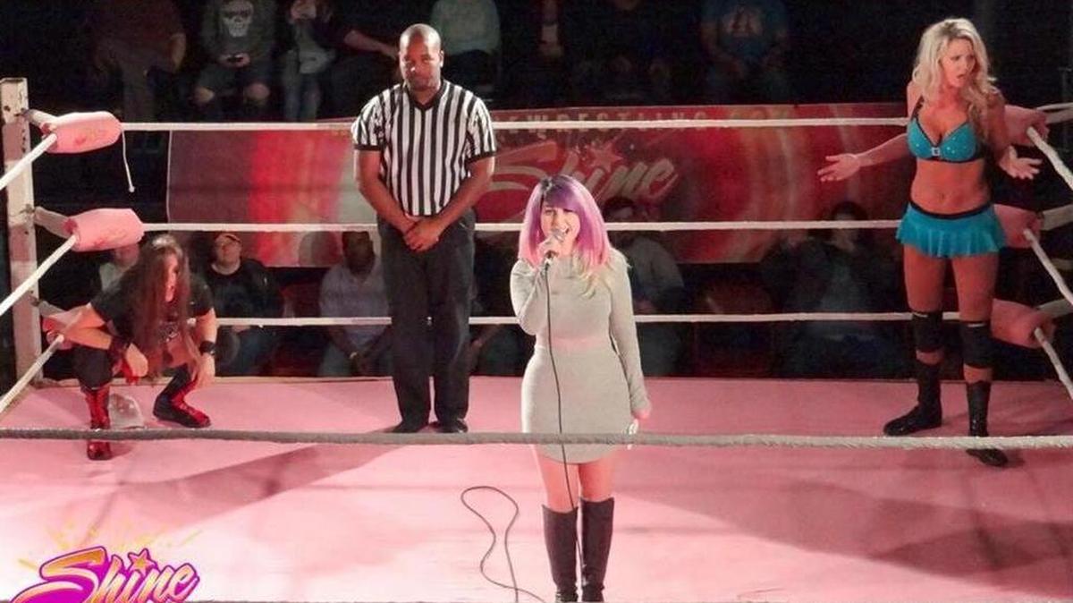 Shine Ring Announcer Kid Cadet