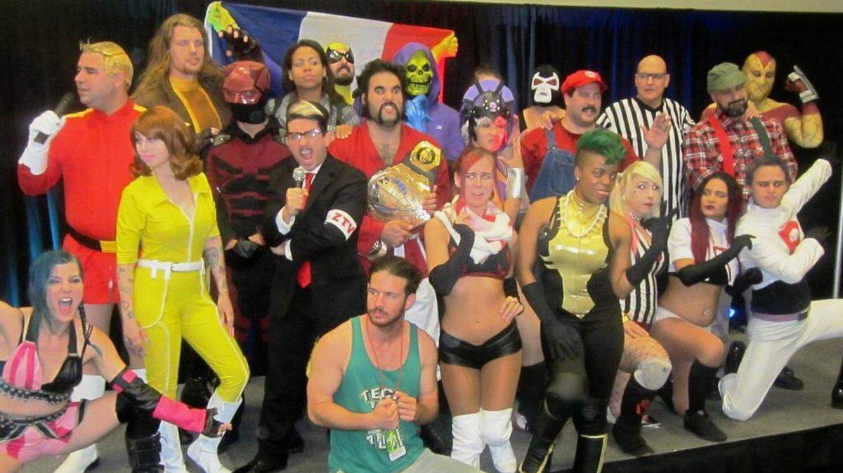 Fantasy Super Cosplay Wrestling, which features pro wrestling matches with trained pro wrestlers in cosplay, offers a show each day during Florida Supercon from July 12-15 at the Broward County Convention Center in Fort Lauderdale.