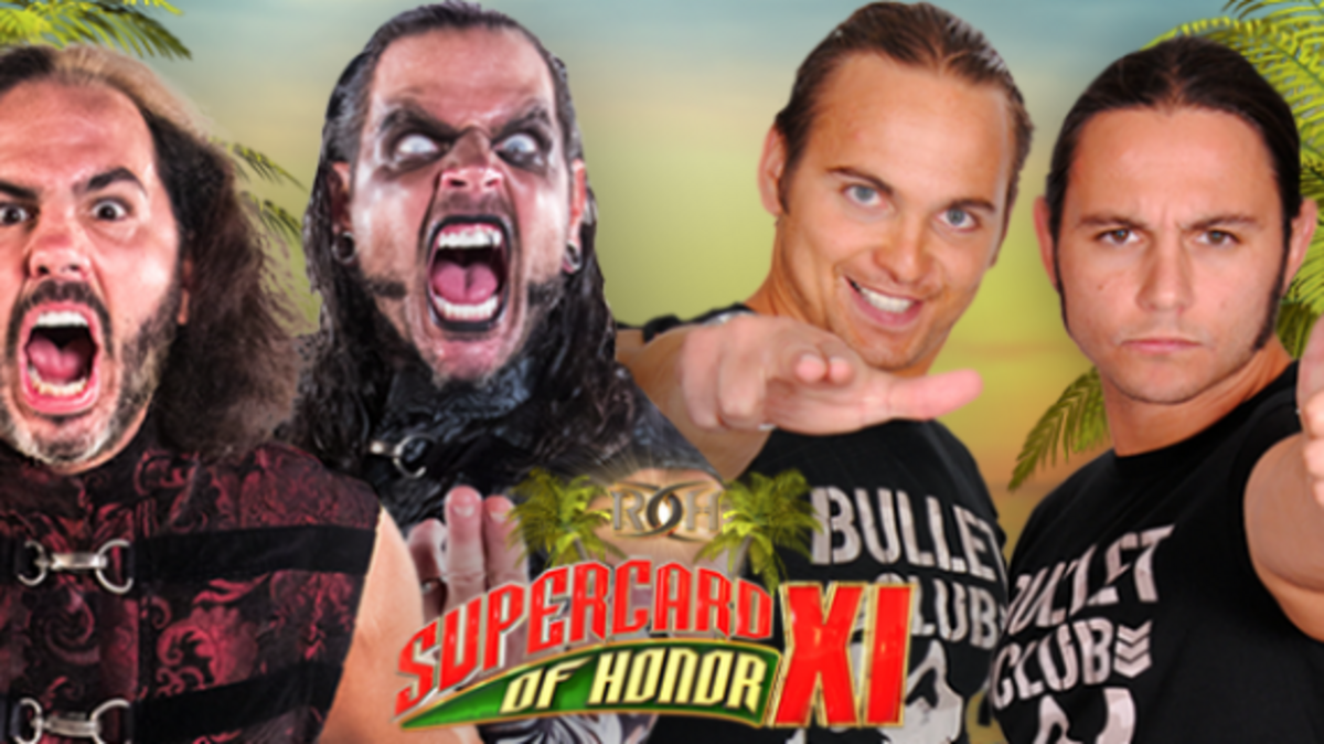 Ring of Honor presents Supercard of Honor XI at the Lakeland Center with The Hardys vs. The Young Bucks and more.