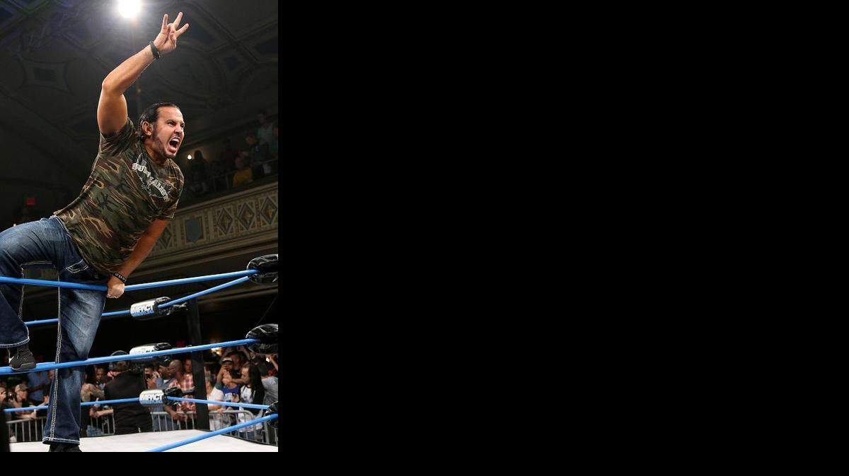 
Matt Hardy is featured on TNA Impact Wrestling at 9 p.m. EST Fridays on Destination America.
