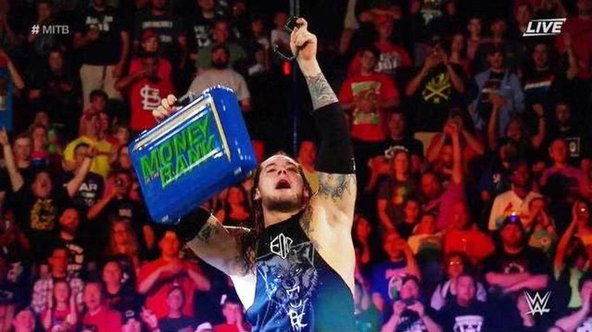 Mr. Money In The Baron: WWE Superstar Baron Corbin won the Money in the Bank ladder match during the WWE Money n the Bank pay-per-view on Sunday, June 18 live on WWE Network from the Scottrade Center in St. Louis.