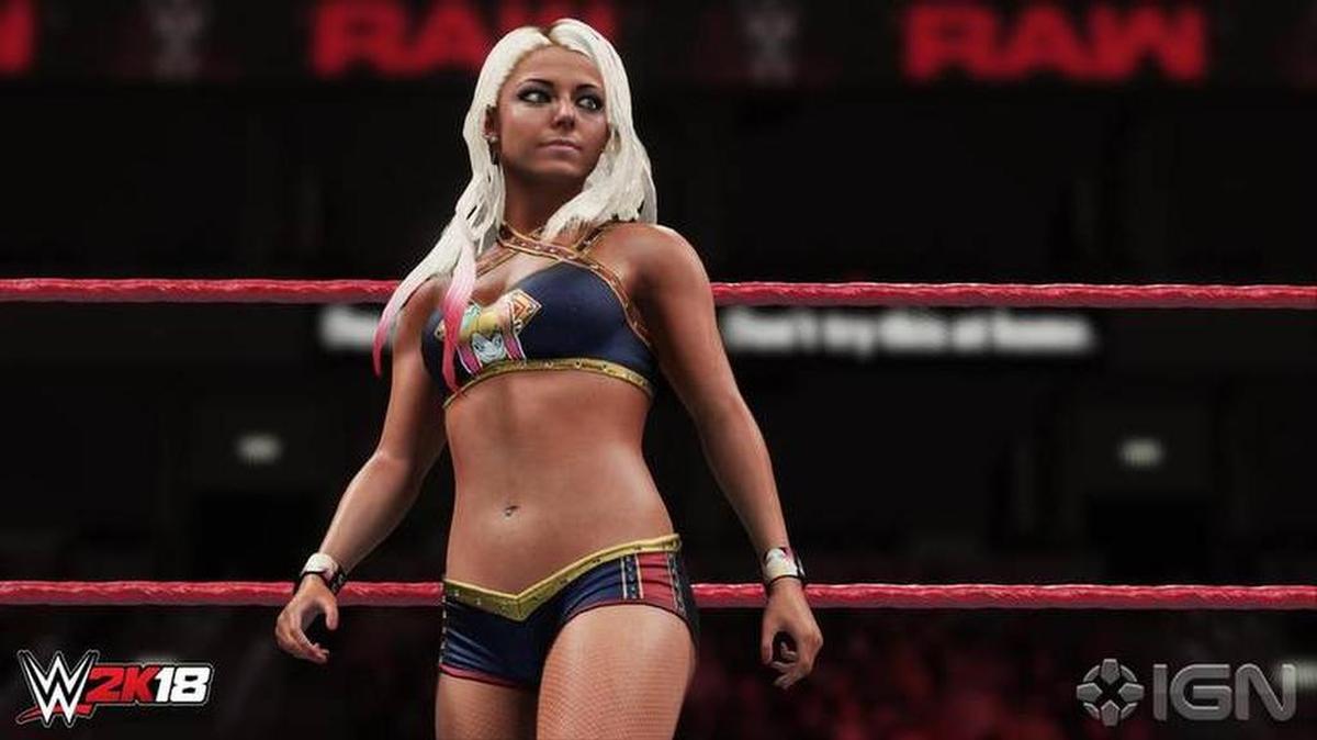 WWE Raw Women’s Champ Alexa Bliss is featured in WWE 2K18, a video game that is also available via Nintendo Switch, beginning Wednesday, Dec. 6. It’s the first time in five years a WWE video game will be available on a Nintendo platform.