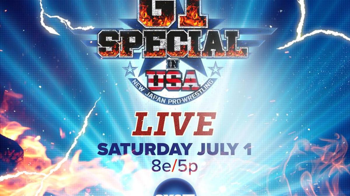 AXS TV will be the exclusive television broadcast home of New Japan Pro Wrestling’s first U.S. event -- the G1 Special in the USA -- live Saturday, July 1 at 8 p.m.ET/5 p.m. PT from the Long Beach Convention Center in Long Beach, Calif. Cody Rhodes, The Young Bucks, Jim Ross and more.