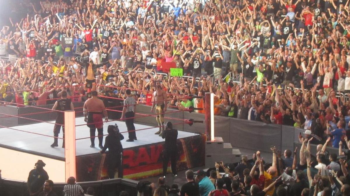 The return of WWE Superstar Finn Balor brought the ultra-rowdy Raw crowd to its feet at the Amway Center the night after WrestleMania 33 in Orlando.