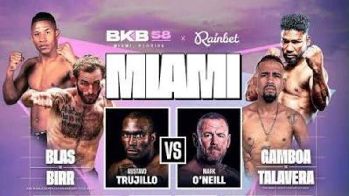 Bare Knuckle Boxing: BKB 58 Miami Fight Week Schedule Open To The Public
