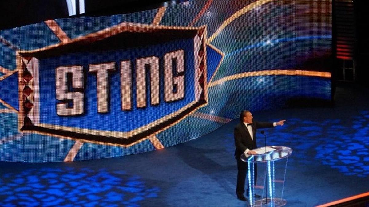 Sting, who announced his retirement, was inducted into the WWE Hall of Fame Class of 2016 on Saturday, April 2 at the American Airlines Center in Dallas during WrestleMania Week.