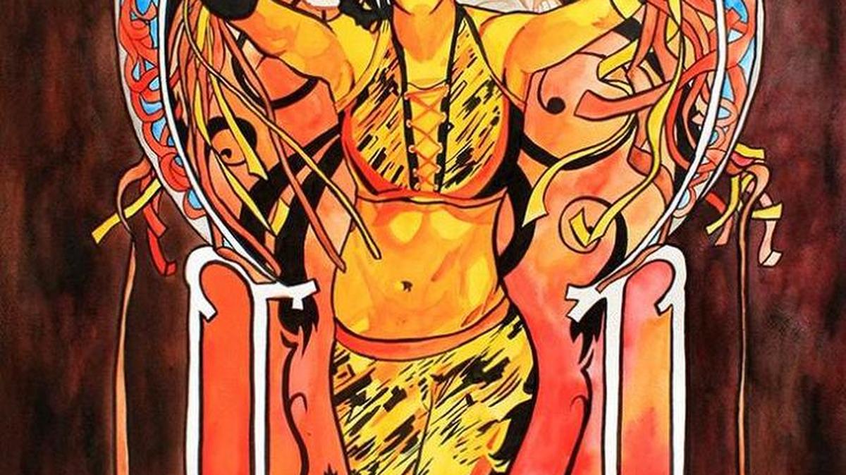 WWE NXT women’s champ Bayley is artist Rob Schamberger’s latest offering. Amazing work again by Rob.