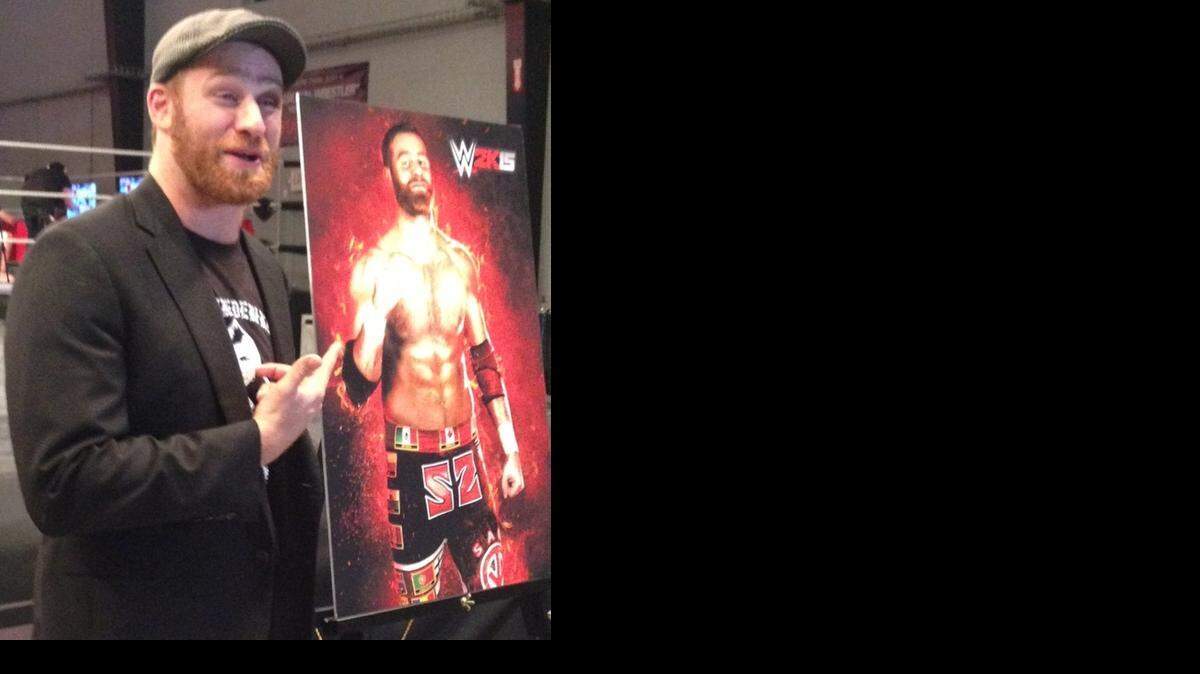 
WWE NXT superstar Sami Zayn is part of the ‘WWE 2K15’ video game, which will be available Oct. 28 in North America and Oct. 31 internationally for the PlayStation 3 and Xbox 360. Those with next-generation systems will have to wait until Nov. 18 in North America and Nov. 21internationally.
