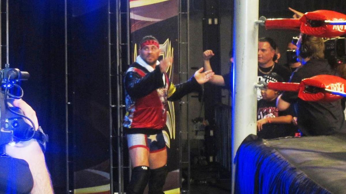 Colt Cabana at a Ring of Honor show on Friday, Oct. 21, 2016 at the War Memorial Auditorium in Fort Lauderdale.