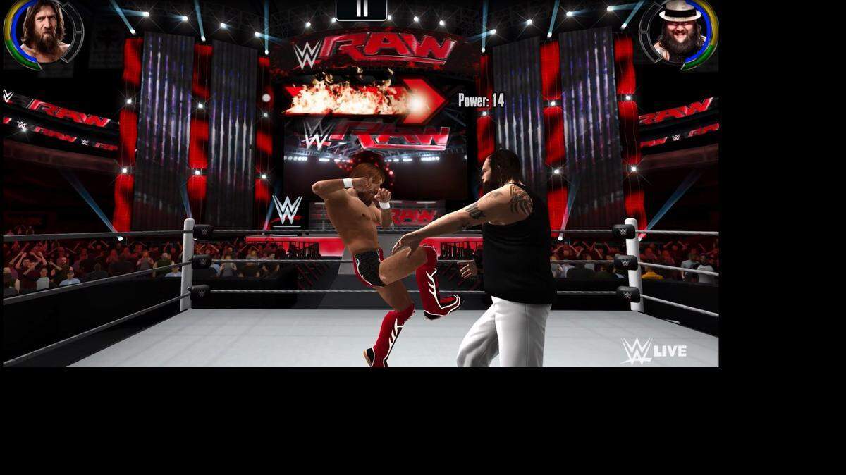 
2K announced the first simulation-based WWE video game for mobile platforms, WWE 2K, is available now for download on iOS and Android devices.
