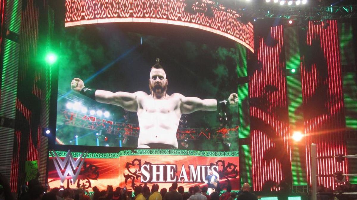 WWE Superstar Sheamus is a former champion.