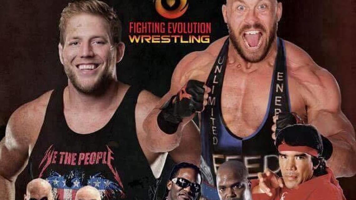 Fighting Evolution Wrestling is 7 p.m. Saturday, Dec. 16 at Coral Springs High School, 7201 W. Sample Rd. in (South Florida) Coral Springs 33065.