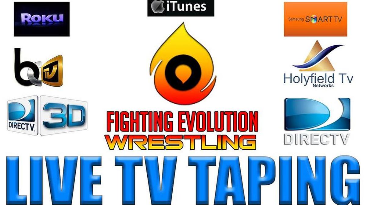 Fighting Evolution Wrestling has TV tapings 2 p.m. Sunday, May 28 at the FEW Arena, 18371 NE 4th Ct. in Miami Gardens 33179.