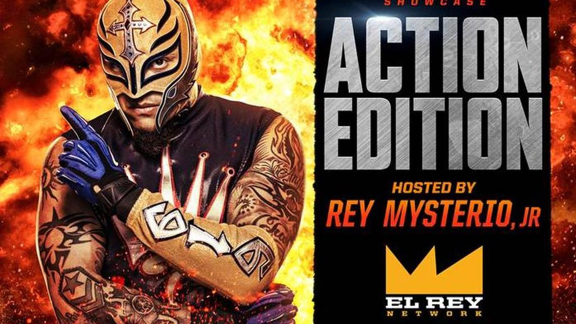 “The People’s Network Showcase: Action Edition” -- hosted by WWE alum and “Lucha Underground” star Rey Mysterio -- will debut 8 p.m. ET Friday, March 31 on El Rey Network.