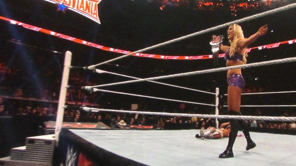 WWE Divas champ Charlotte is ready for WrestleMania Week in Dallas.
